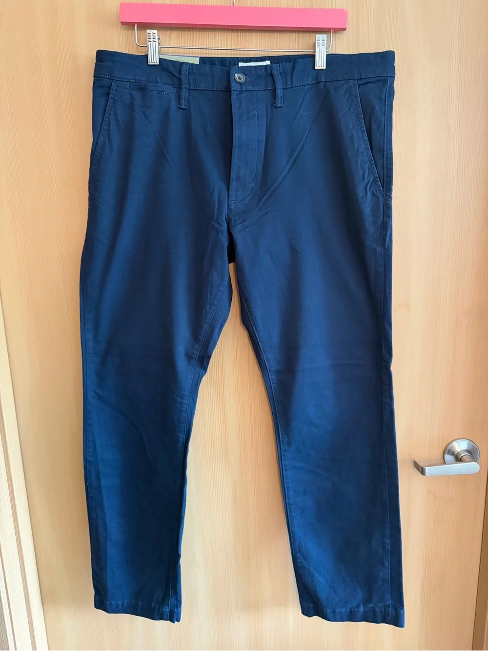 Men's Navy Chino Pants